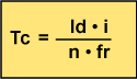 Drilling time (Tc)