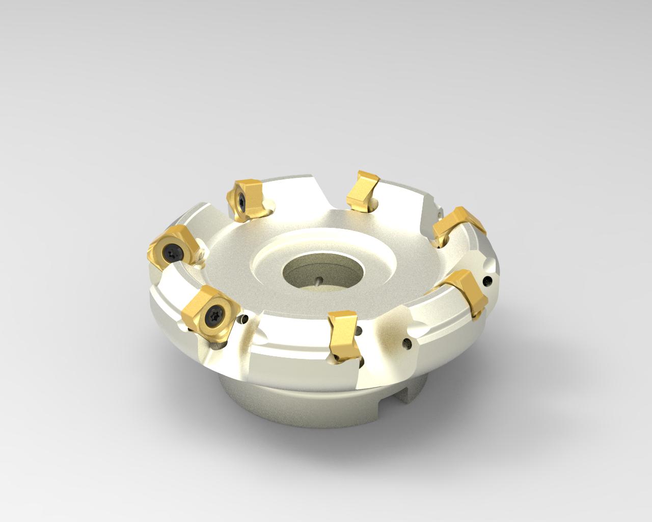 WSX milling cutter after assembly