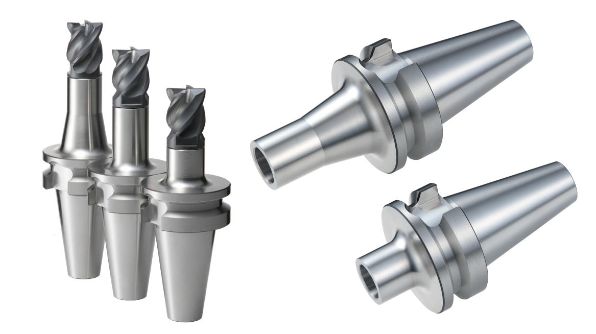 Exchangeable Head End Mills BT30 Mono-Block Type Steel Holder for iMX Series