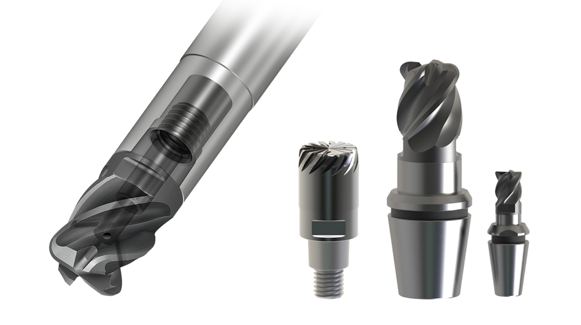 ヘッド交換式エンドミル“iMXエンドミルシリーズ”に テーパラジアスヘッド(「iMX-C8T/C10T/C12T/C15T-E」 枝穴タイプ)およびERコレットを追加発売