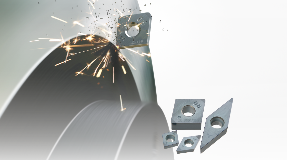 Coated CBN Grade for Cast Irons BC5110