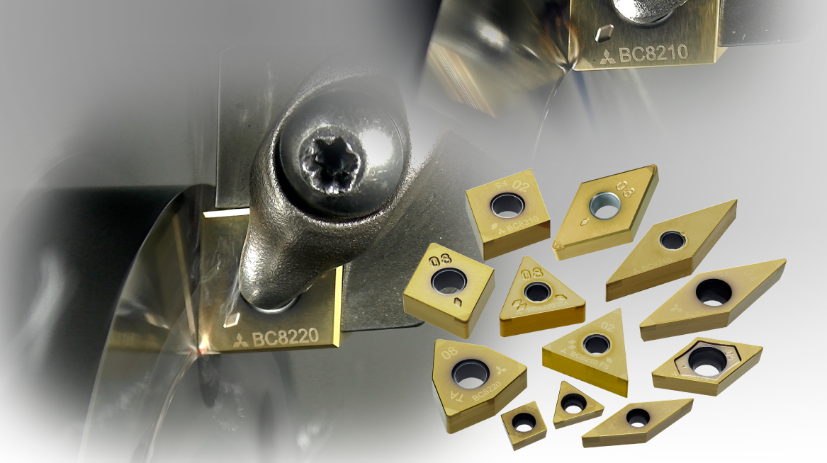 CBN Grade for Turning Hardened Steel BC8210