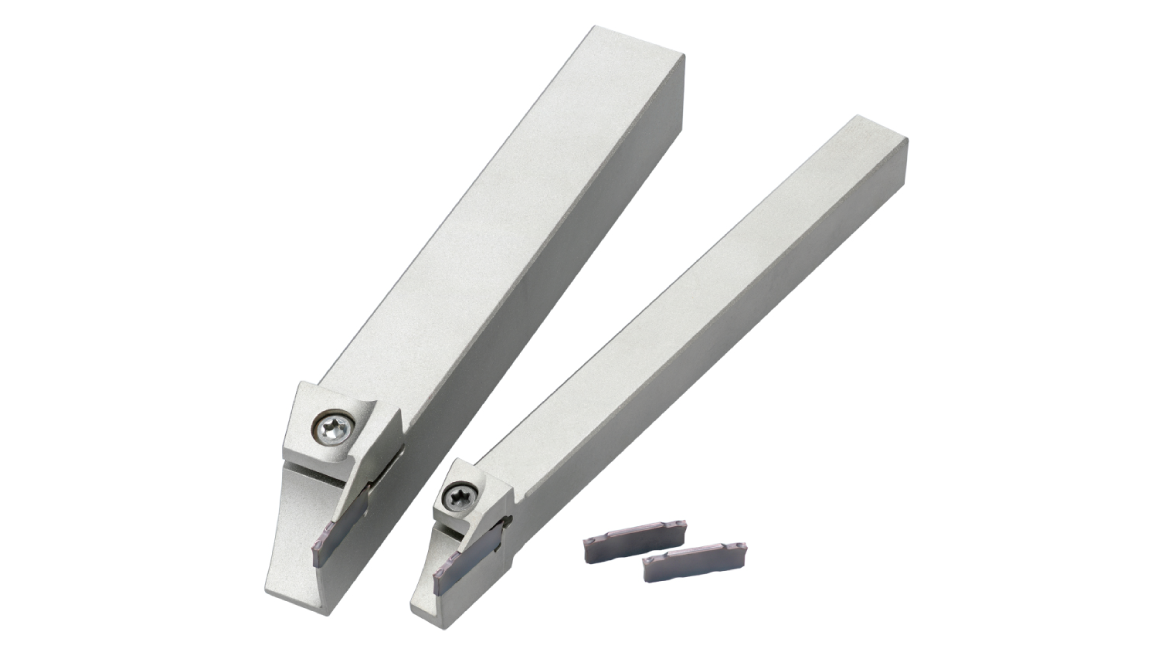 Monoblock Holder for Swiss-Type Automatic Lathes Cutting Off and Grooving System GY Series Inserts 1.2mm