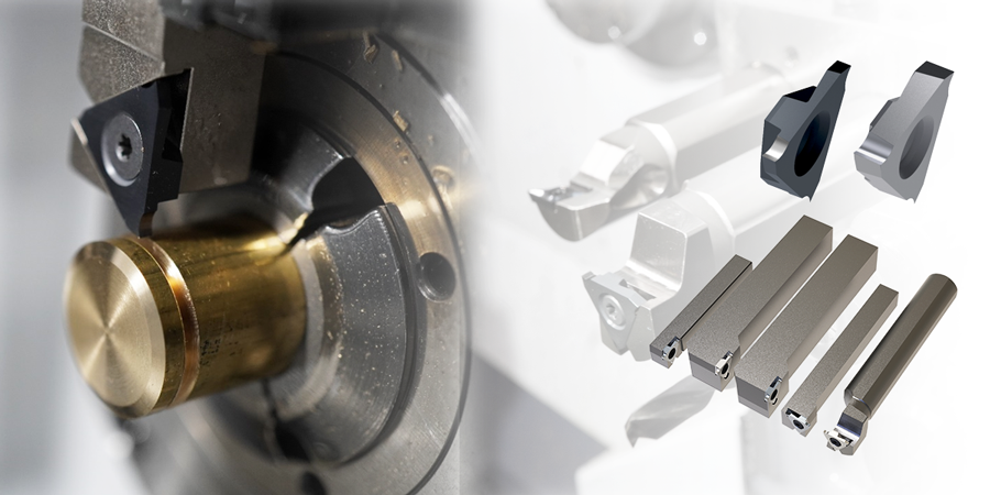 小型零件外圆槽加工用「GT刀柄」刀片与刀柄追加发售