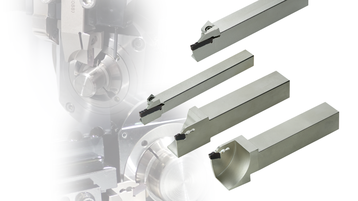 自動盤専用高剛性ホルダ安定した突切り無人加工を実現溝入れ突切り工具「GY型/GW型」