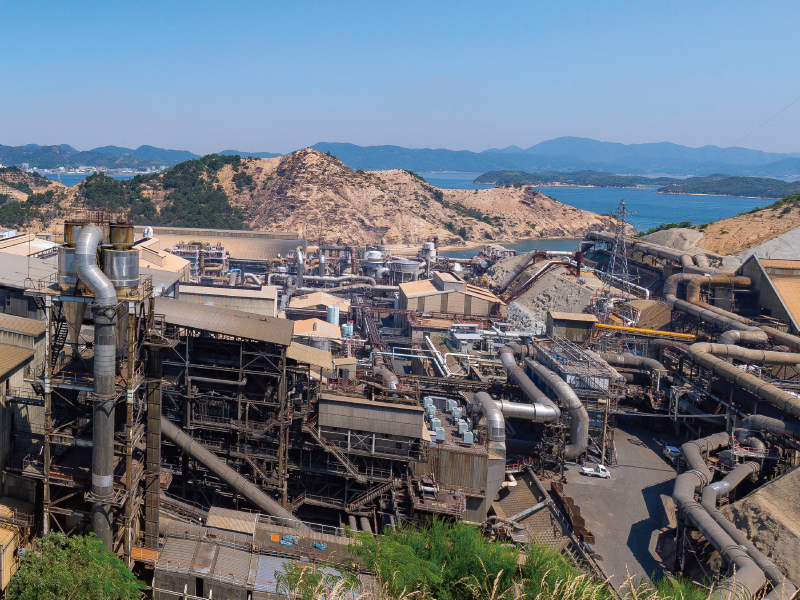 三菱マテリアル直島製錬所