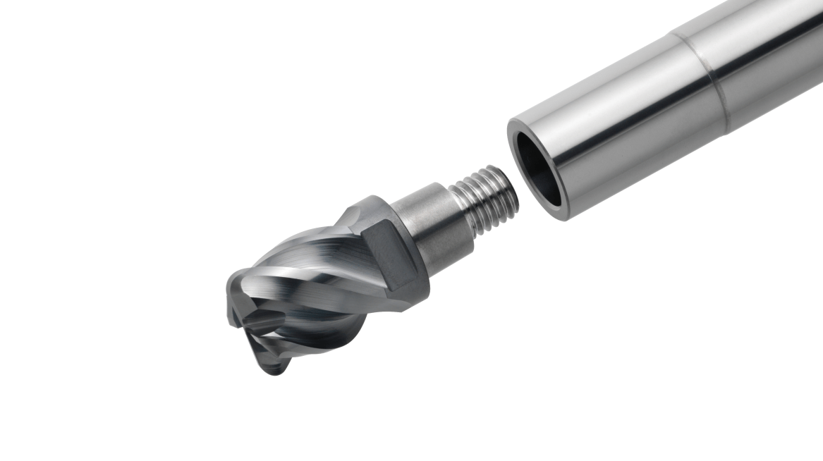 ヘッド交換式エンドミル