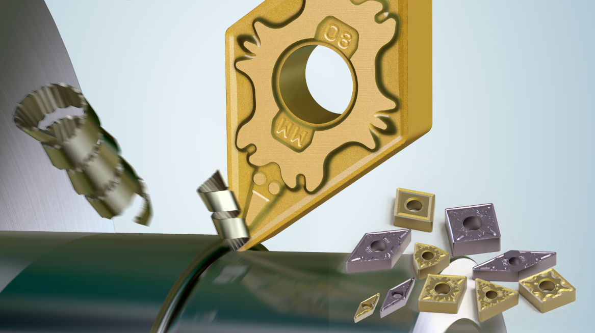 Coated Grade for Stainless Steel Turning MC7115 / MC7125 / MP7135