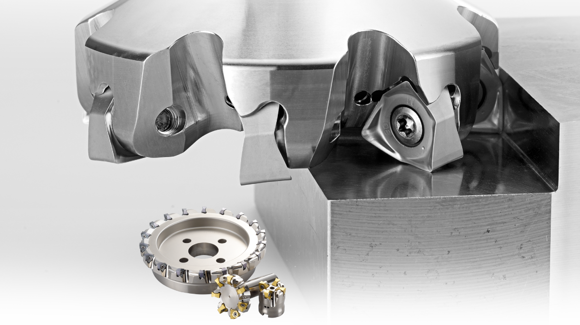 Double Sided Insert Type Shoulder Mill WWX400